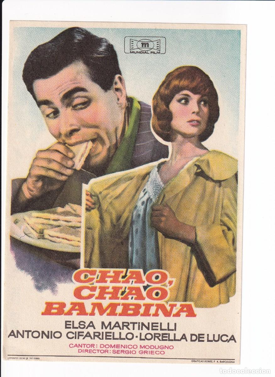 Cine: CHAO,CHAO BAMBINA : ELSA MARTINELLI - Foto 1
