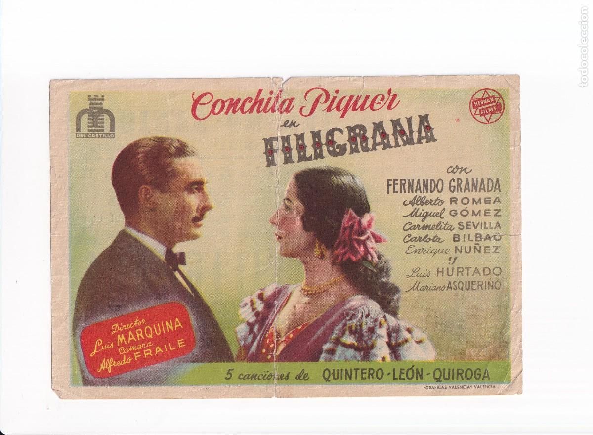 Cine: FILIGRANA : CONCHITA PIQUER - Foto 1