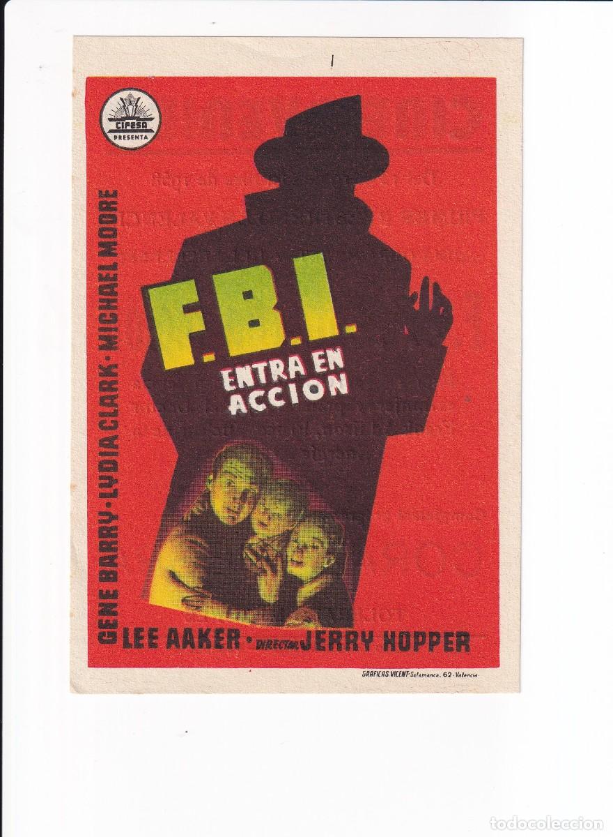 Cine: F.B.I. ENTRA EN ACCION : LEE AAKER - Foto 1