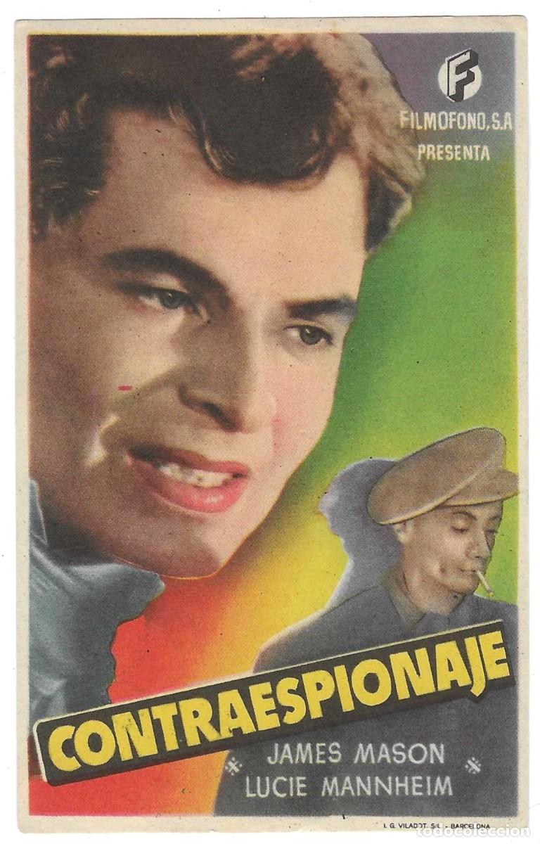 Cine: Programa Cine. Contraespionaje. James Mason. 19-1901 - Foto 1