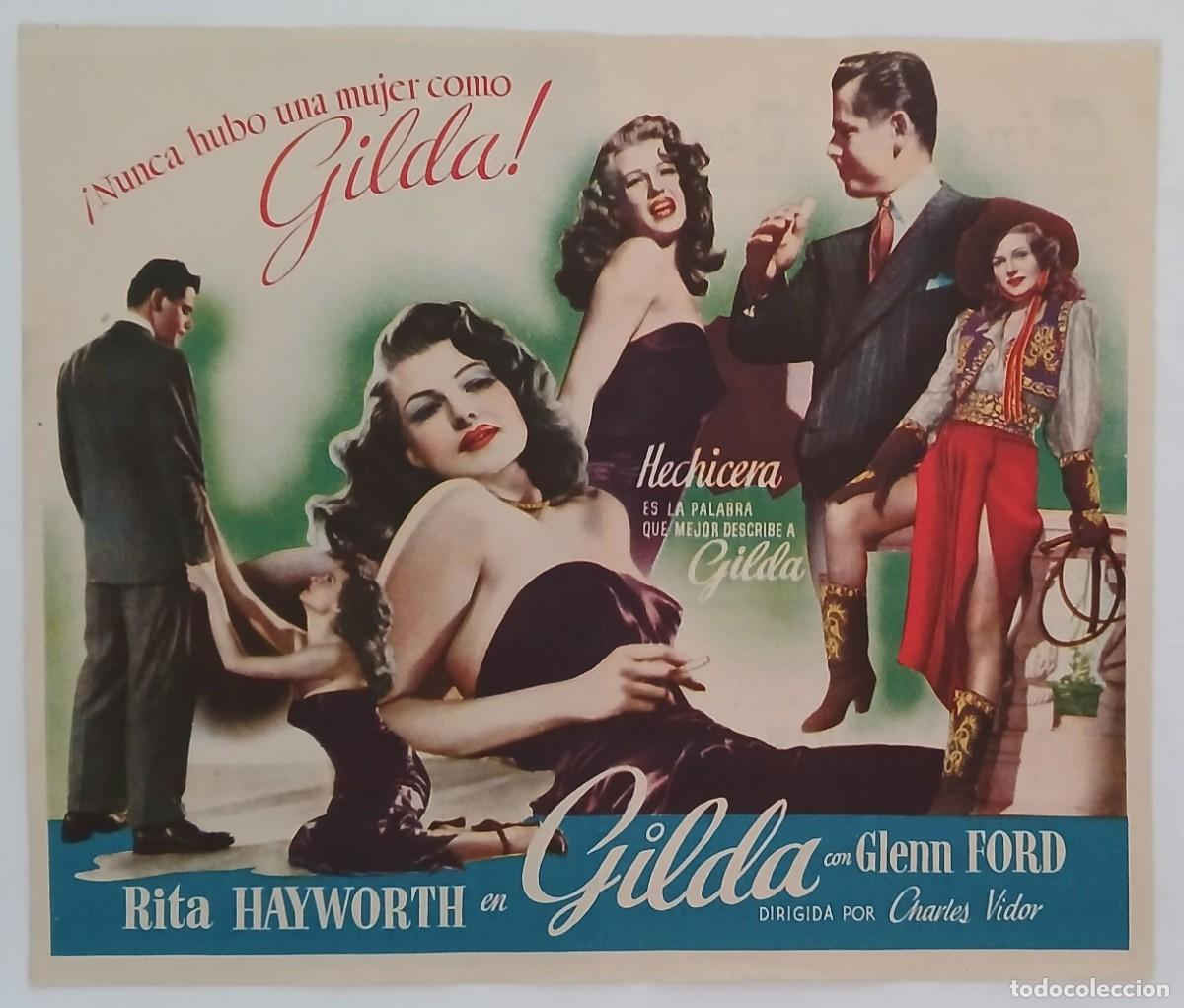 Cine: Programa de cine de 1948. Pel&iacute;cula Gilda - Foto 1