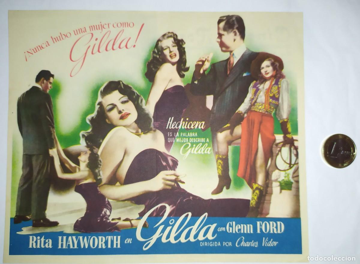 Cine: Programa de cine de 1948. Pel&iacute;cula Gilda - Foto 3