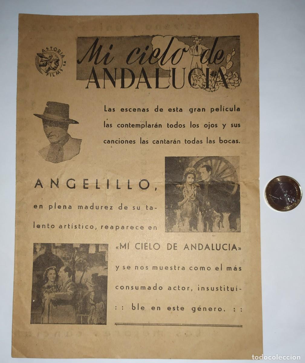 Cine: Programa de cine de 1942. Mi cielo de Andaluc&iacute;a - Foto 3