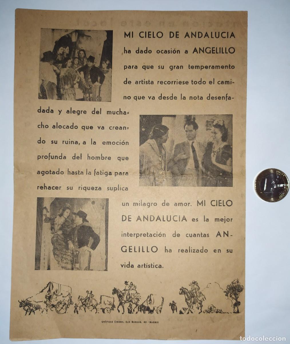 Cine: Programa de cine de 1942. Mi cielo de Andaluc&iacute;a - Foto 4