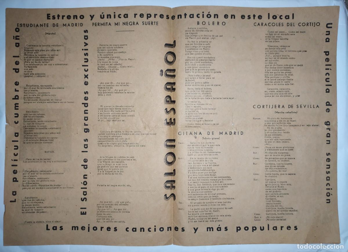 Cine: Programa de cine de 1942. Mi cielo de Andaluc&iacute;a - Foto 5