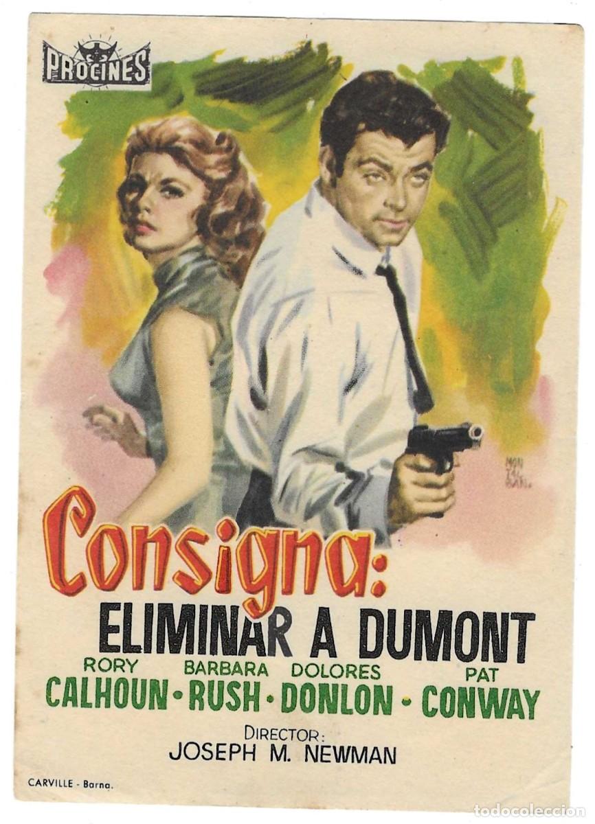 Cine: Programa Cine. Consigna: Eliminar a Dumont. Rory Calhoun. 19-1908 - Foto 1