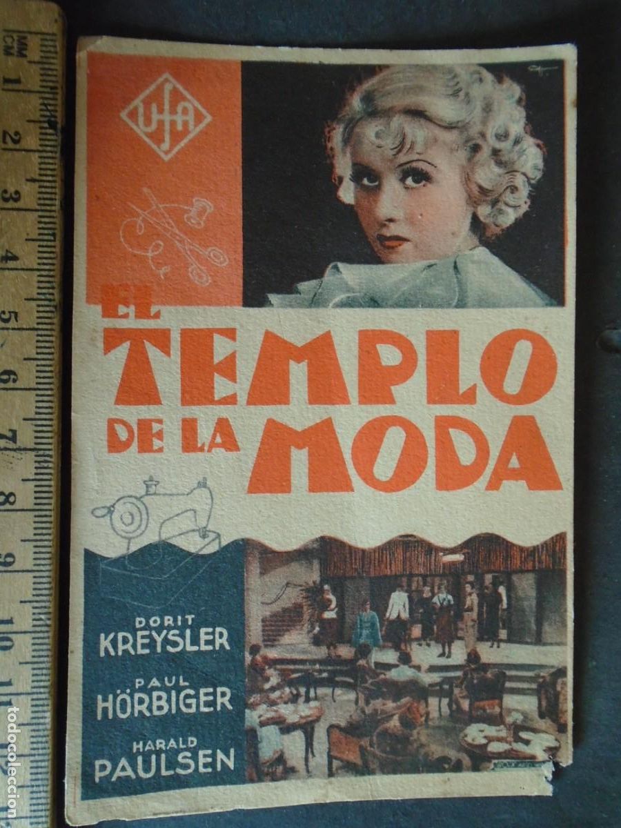 Cine: (PG-191056)PROGRAMA DE CINE - EL TEMPLO DE LA MODA - DORIT KREYSLER - Foto 1