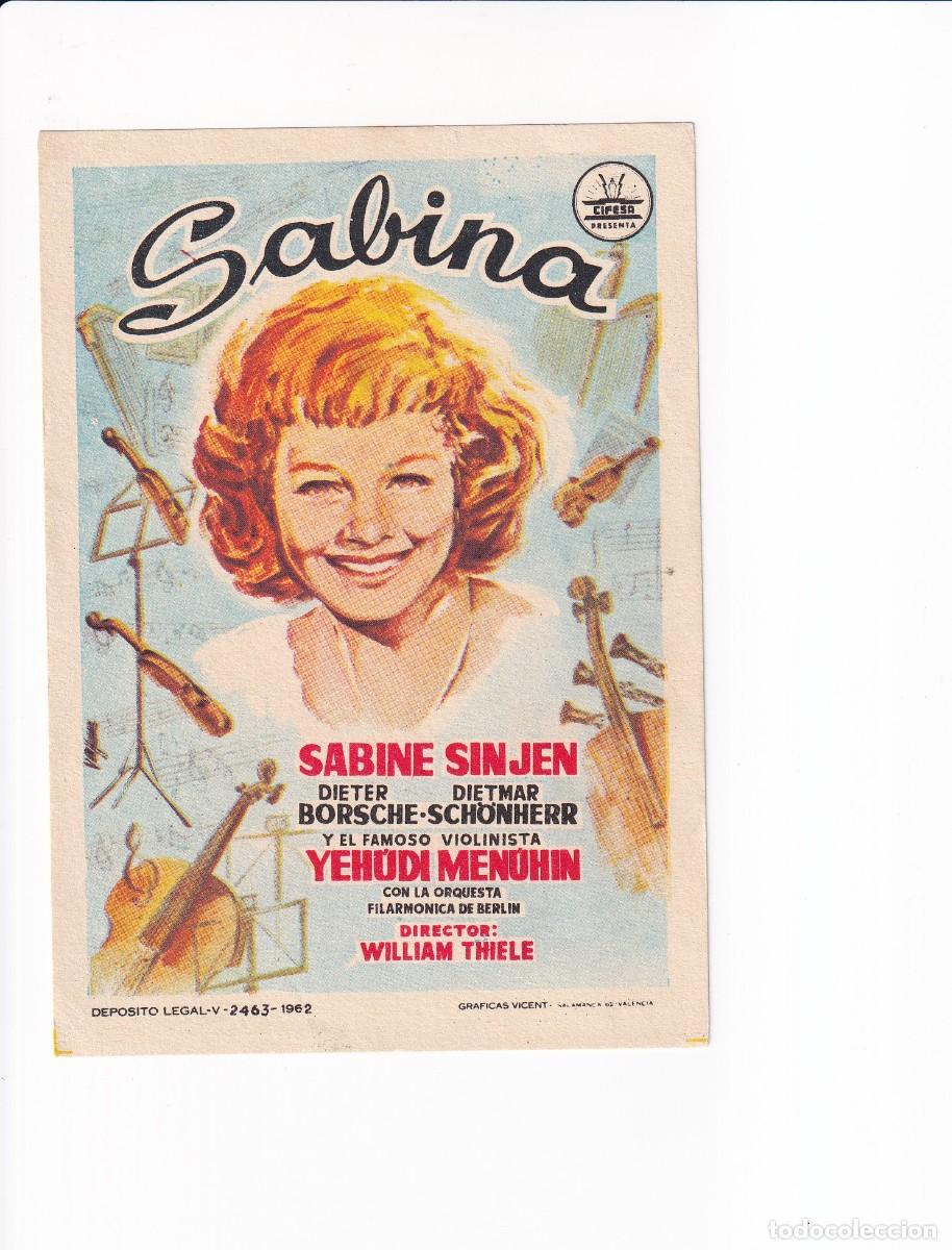 Cine: SABINA : SABINE SIN JEN - Foto 1