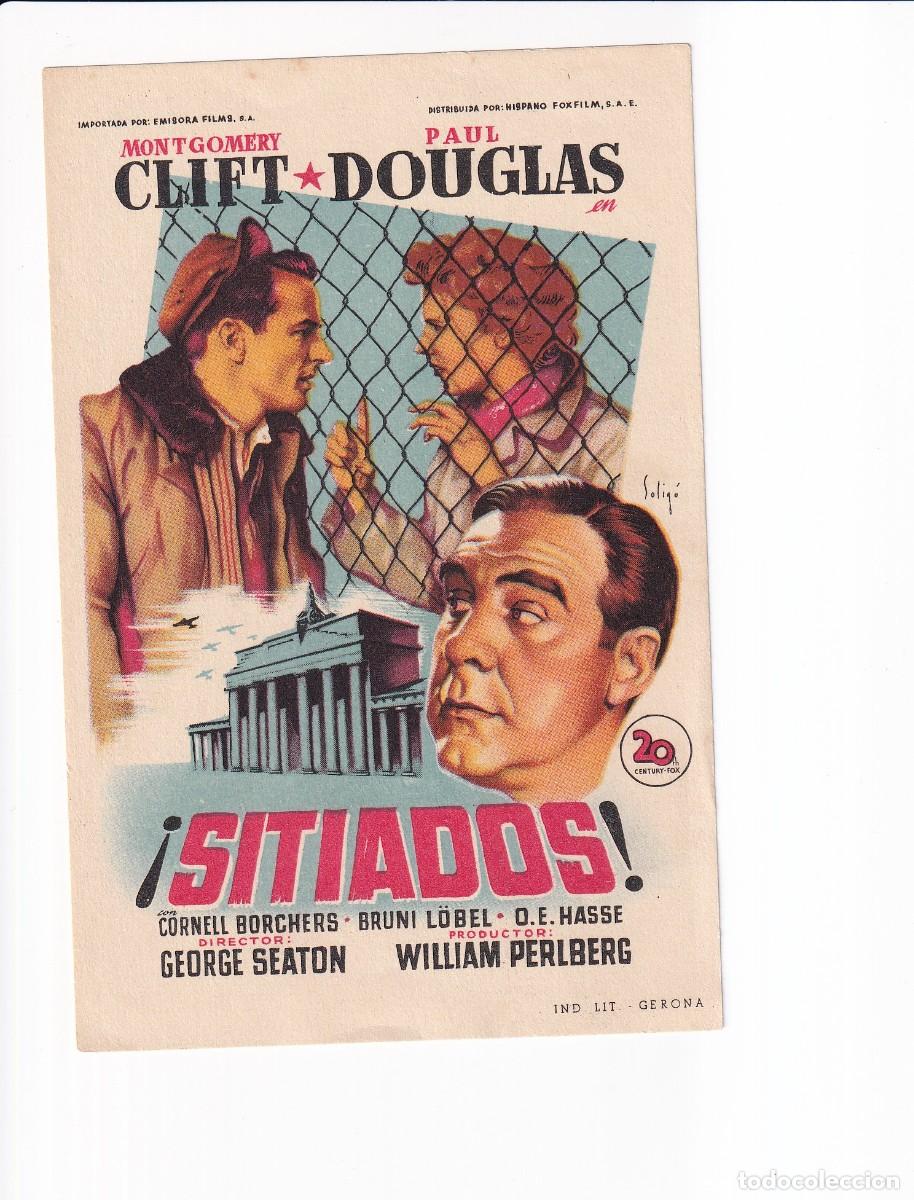 Cine: SITIADOS .- MONTGOMERY GLIF - Foto 1