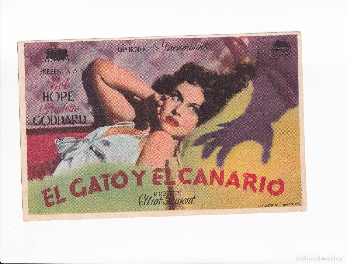 Cine: EL GATO Y EL CANARIO : BOB HOPE - Foto 1