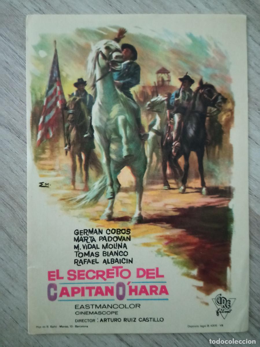 Cine: EL SECRETO DEL CAPITAN O&acute;HARA, GERMAN COBOS - Foto 1