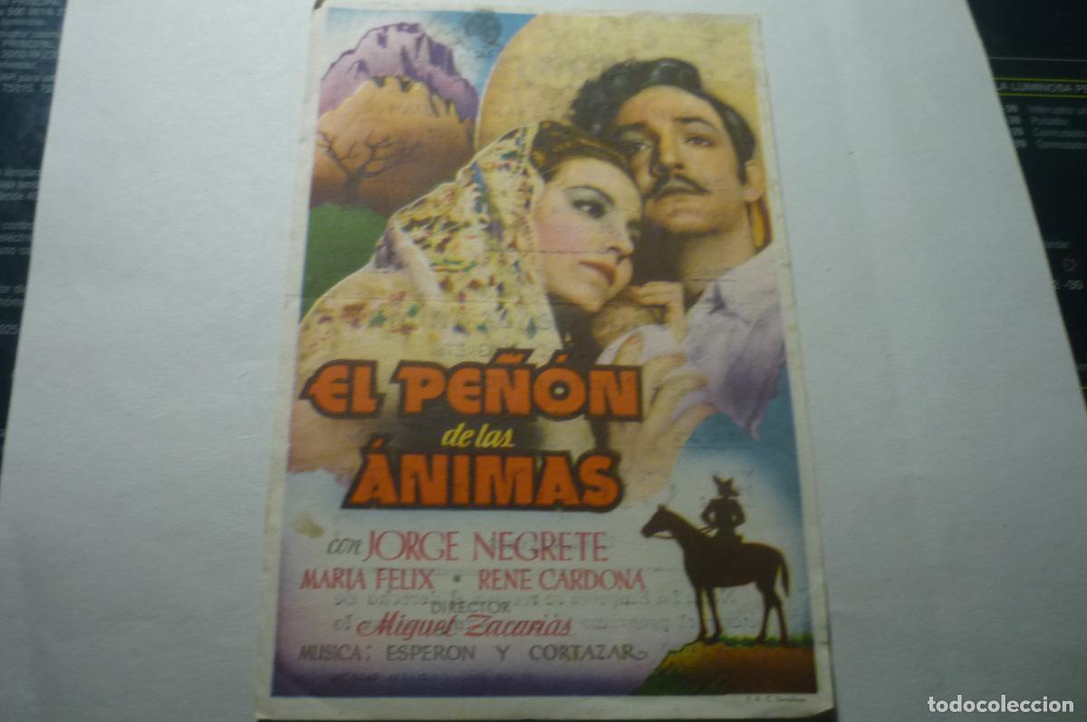 Cine: programa el pe&ntilde;on de las animas.-jorge negrete - Foto 1
