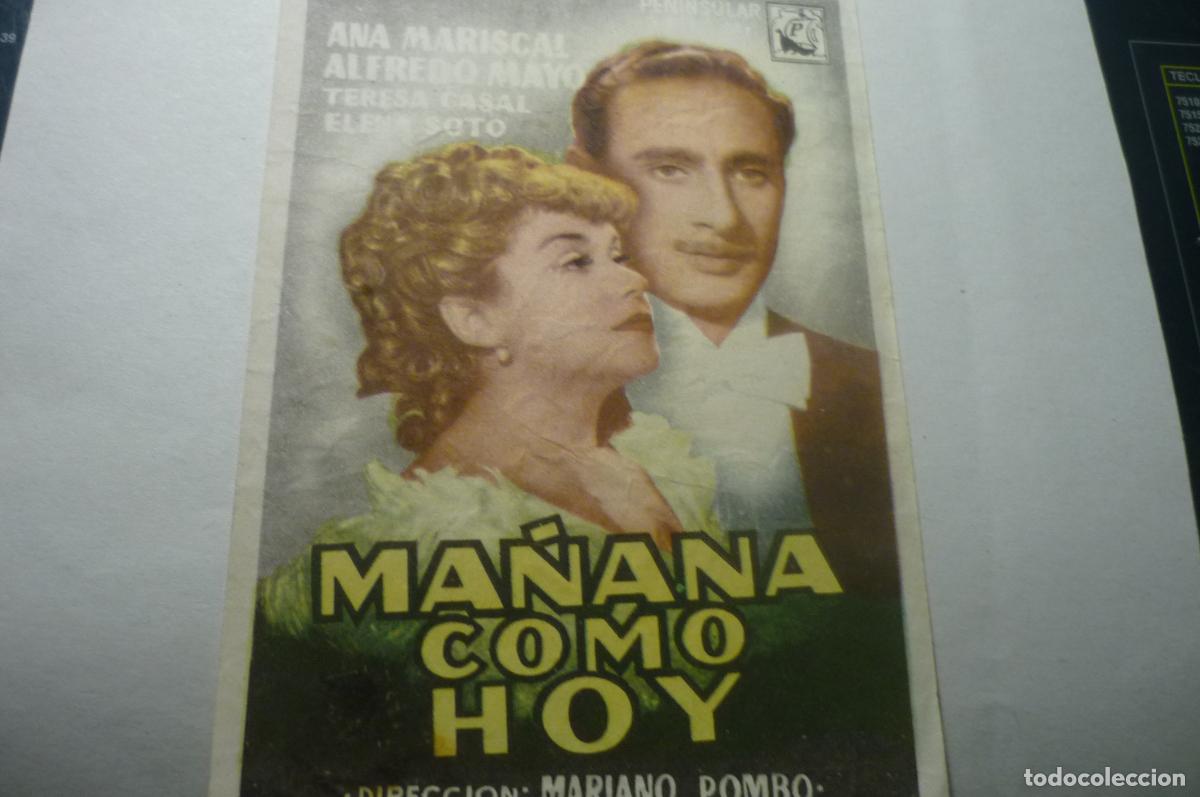 Cine: programa ma&ntilde;ana como hoy,.ana mariscal.-titulo amarillo - Foto 1