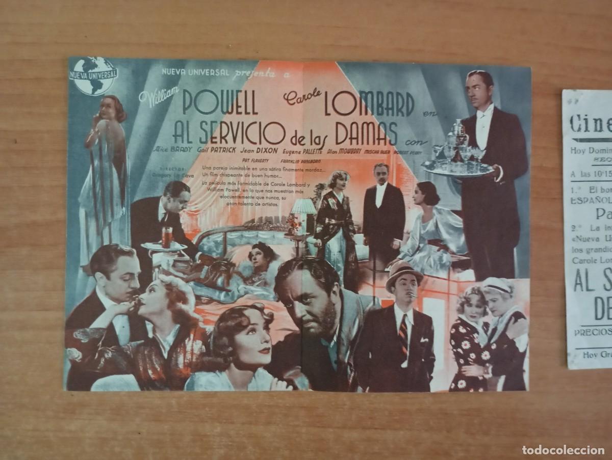Cine: AL1-- PROGRAMA DE CINE DE LA PELICULA--- AL SERVICIO DE LAS DAMAS - Foto 2