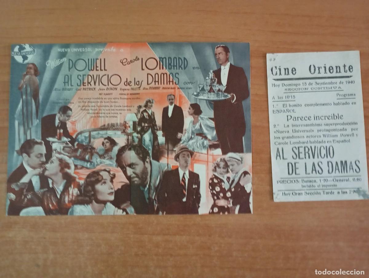 Cine: AL1-- PROGRAMA DE CINE DE LA PELICULA--- AL SERVICIO DE LAS DAMAS - Foto 3