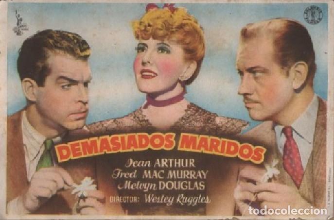 Cine: PROGRAMA DE CINE: DEMASIADOS MARIDOS PC-7738 - Foto 1