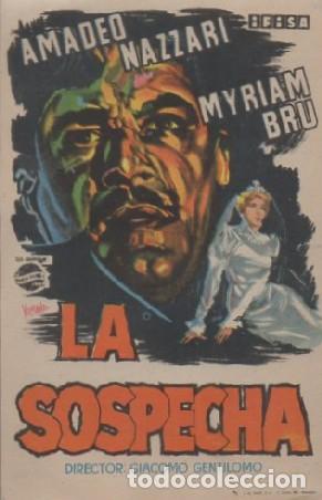 Cine: PROGRAMA DE CINE: LA SOSPECHA PC-7747 - Foto 1