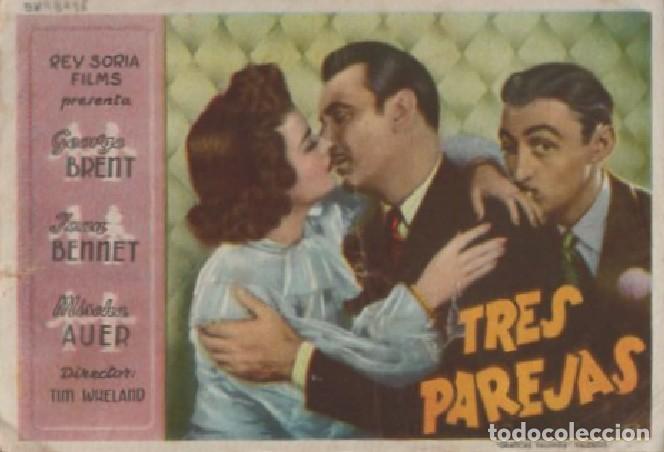Cine: PROGRAMA DE CINE: TRES PAREJAS PC-7748 - Foto 1