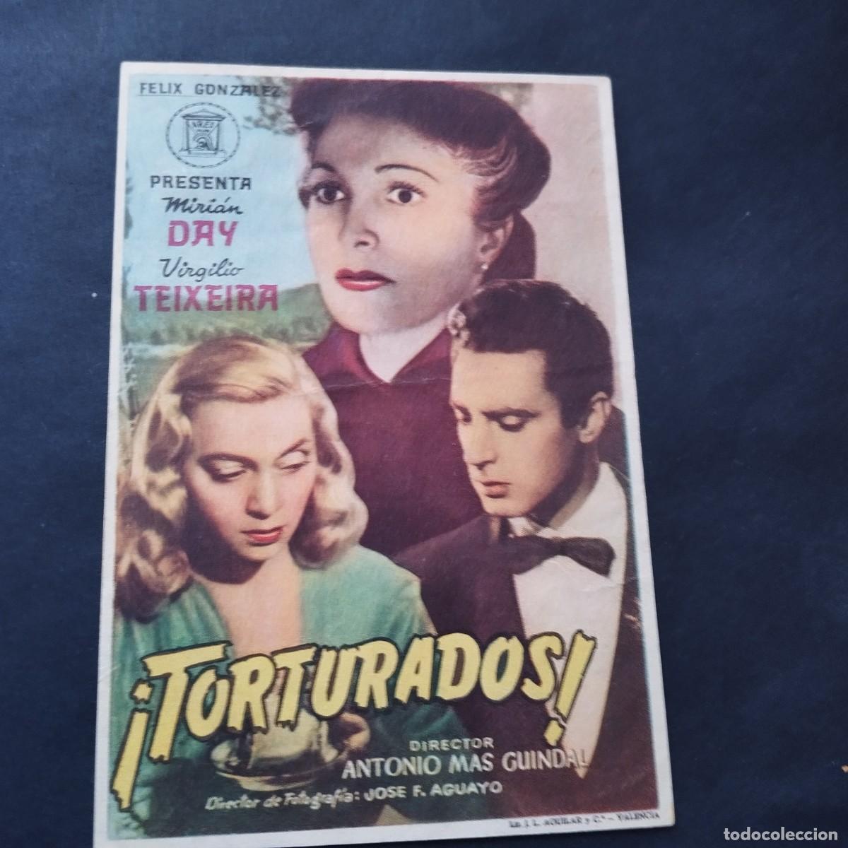 Kino: FOLLETO ORIGINAL- TORTURADOS -VER FOTOS QUE NO TE FALTE EN TU COLECCI&Oacute;N