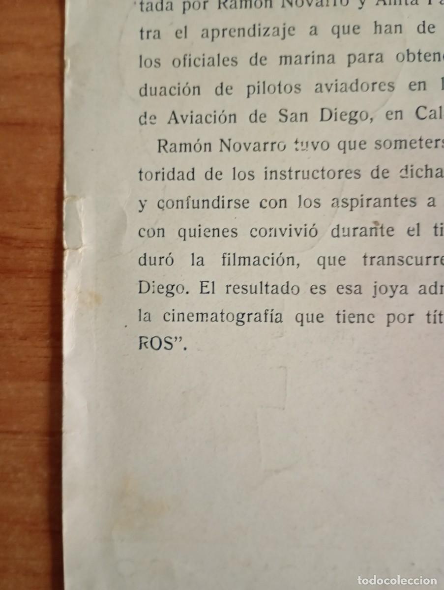 Cine: AL1-- PROGRAMA DE CINE DE LA PELICULA-- ICAROS - Foto 3
