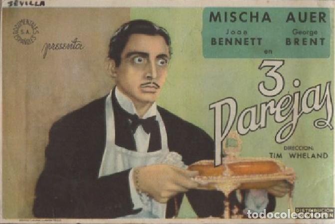 Cine: PROGRAMA DE CINE: 3 PAREJAS PC-7788 - Foto 1