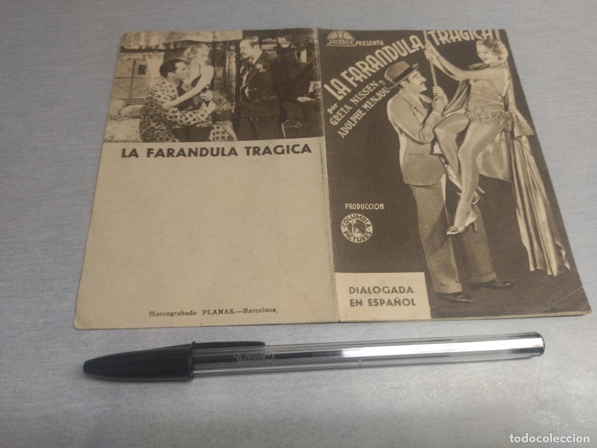 Cine: LA FAR&Aacute;NDULA TR&Aacute;GICA / PROGRAMA DOBLE / A&Ntilde;OS 30 - Foto 1