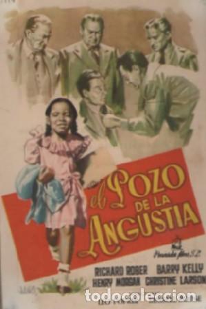 Cine: PROGRAMA DE CINE: EL POZO DE LA ANGUSTIA PC-7817 - Foto 1