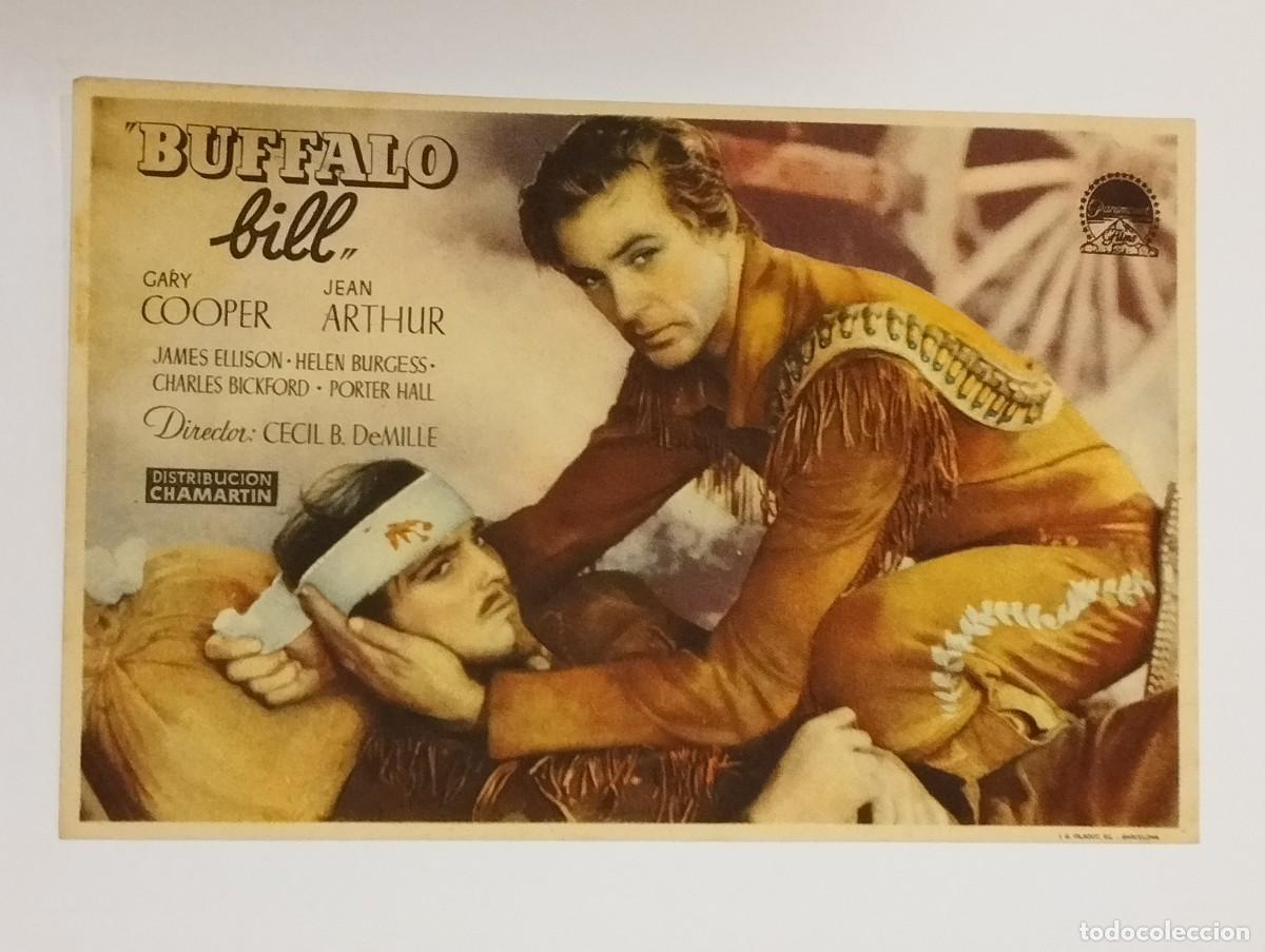 Cine: BUFFALO BILL. PROGRAMA DE CINE SENCILLO SIN PUBLICIDAD. - Foto 1