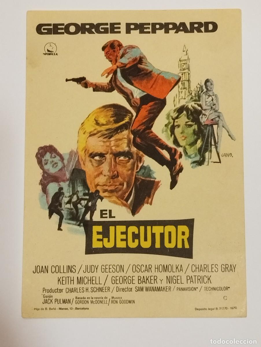 Cine: EL EJECUTOR. PROGRAMA DE CINE SENCILLO. SIN PUBLICIDAD. - Foto 1