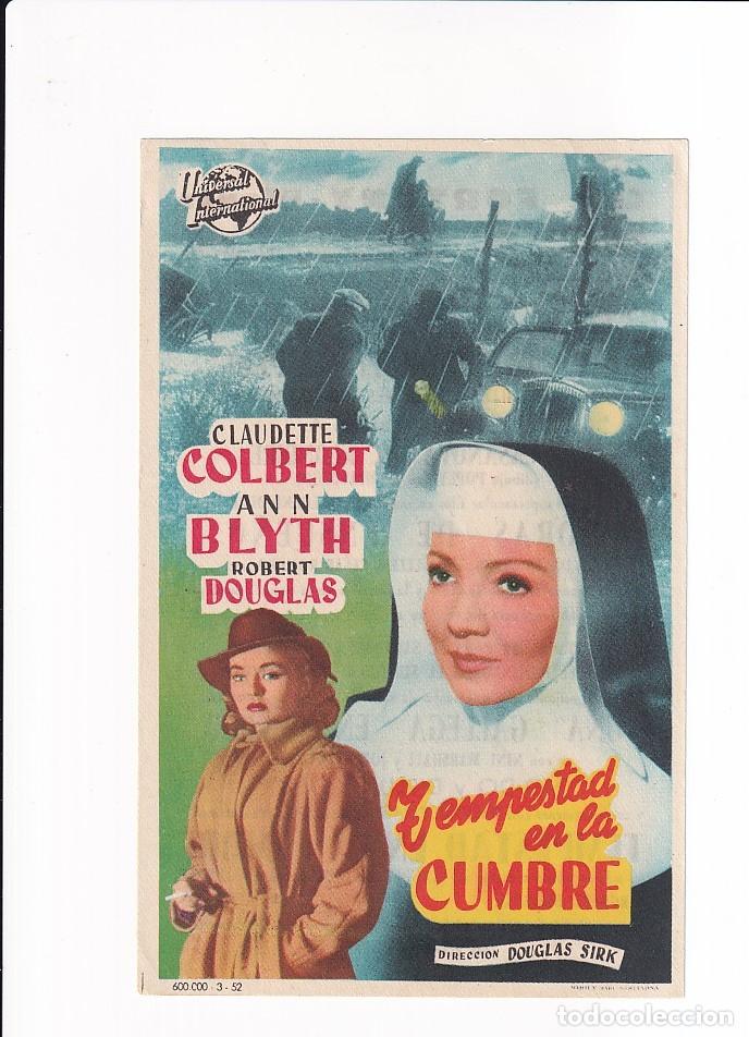 Cine: TEMPESTAD EN LA CUMBRE : CLAUDETTE COLBERT - Foto 1