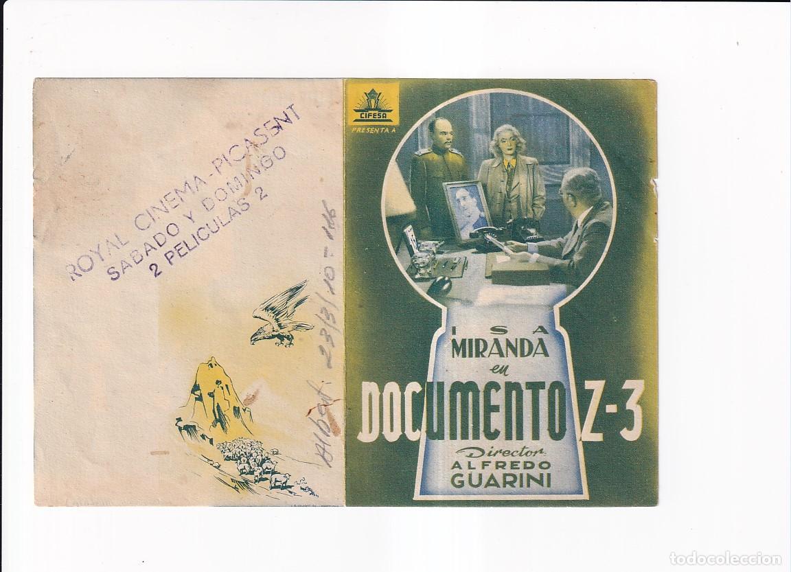 Cine: DOCUMENTO Z-3 : ISA MIRANDA - Foto 1