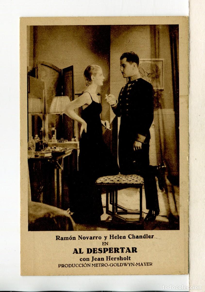  Flyers Publicitaires de films Anciens: AL DESPERTAR. con Ramon Novarro.