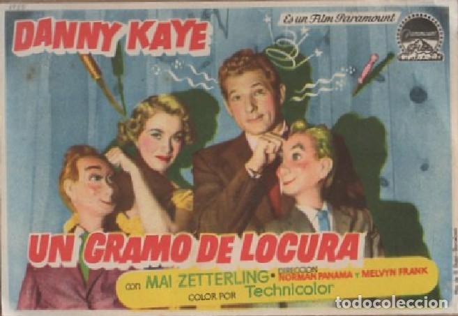 Cine: PROGRAMA DE CINE: UN GRAMO DE LOCURA PC-7842 - Foto 1