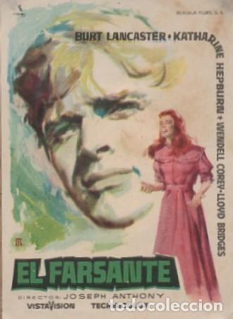 Cine: PROGRAMA DE CINE: EL FARSANTE PC-7860 - Foto 1