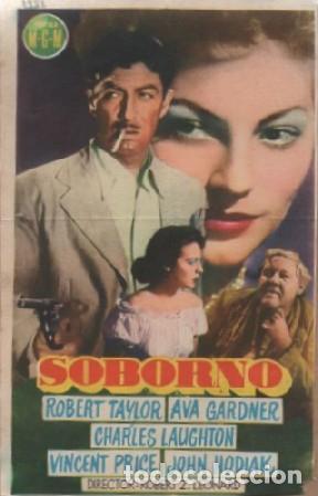 Cine: PROGRAMA DE CINE: SOBORNO PC-7864 - Foto 1