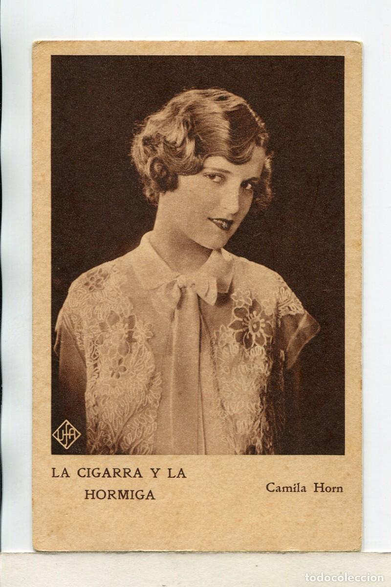  Flyers Publicitaires de films Anciens: LA CIGARRA Y LA HORMIGA, con Camila Horn. POSTAL.