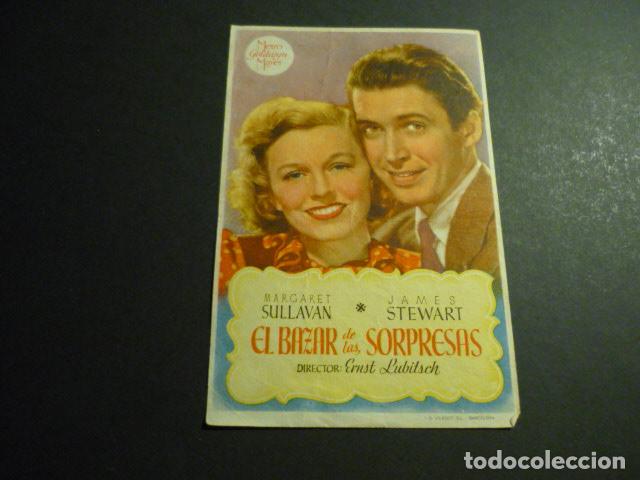  Flyers Publicitaires de films Anciens: EL BAZAR DE LAS SORPRESAS PROGRAMA DE CINE SIN PUBLICIDAD