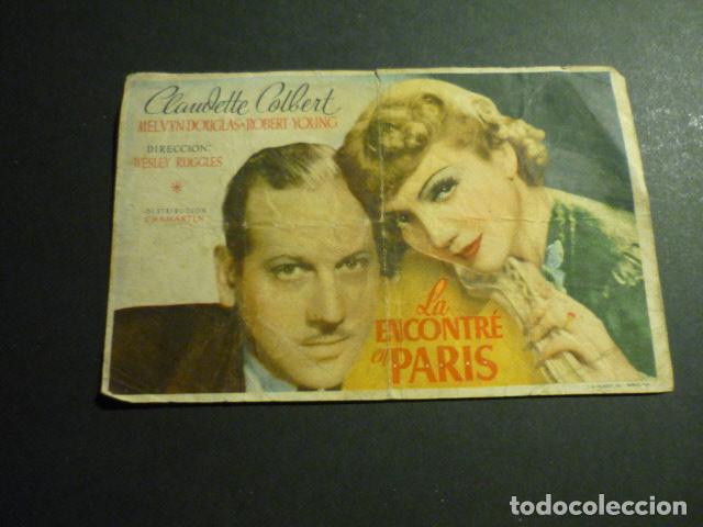 Cine: LA ENCONTR&Eacute; EN PAR&Iacute;S PROGRAMA DE CINE SIN PUBLICIDAD - Foto 1