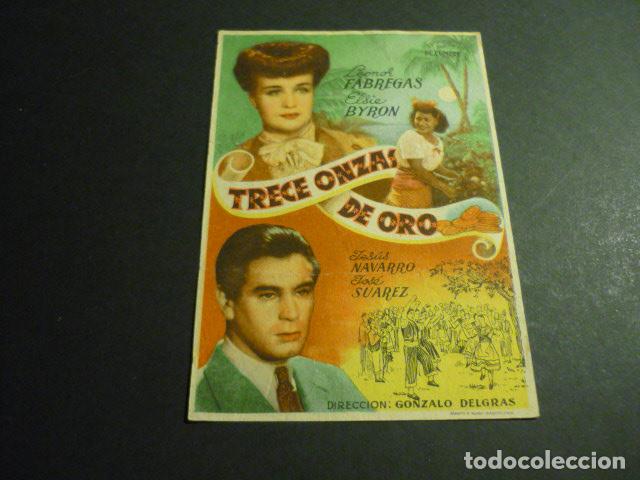 Cine: TRECE ONZAS DE ORO PROGRAMA DE CINE SIN PUBLICIDAD - Foto 1