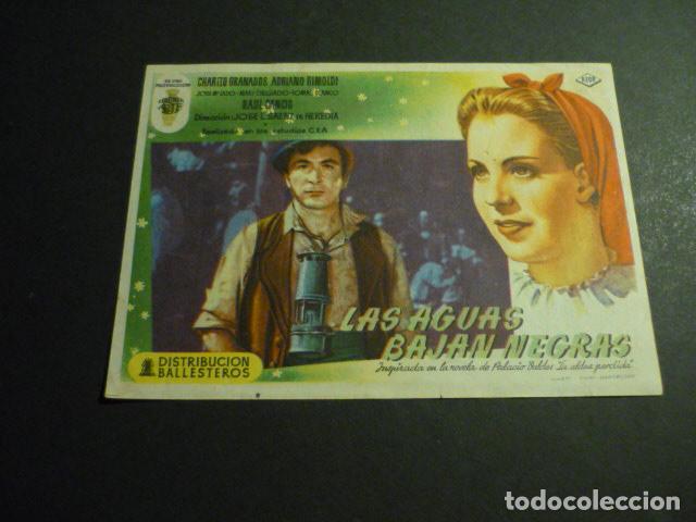 Cine: LAS AGUAS BAJAN NEGRAS PROGRAMA DE CINE SIN PUBLICIDAD - Foto 1