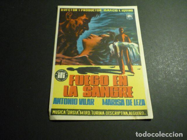 Cine: FUEGO EN LA SANGRE PROGRAMA DE CINE SIN PUBLICIDAD - Foto 1
