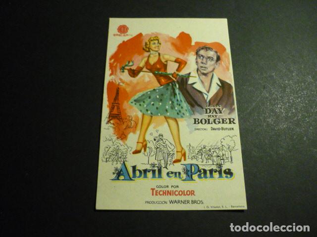 Cine: ABRIL EN PARIS PROGRAMA DE CINE SIN PUBLICIDAD - Foto 1