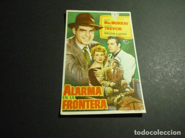 Cine: ALARMA EN LA FRONTERA PROGRAMA DE CINE SIN PUBLICIDAD - Foto 1