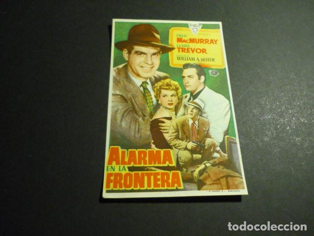 Cine: ALARMA EN LA FRONTERA PROGRAMA DE CINE SIN PUBLICIDAD - Foto 1