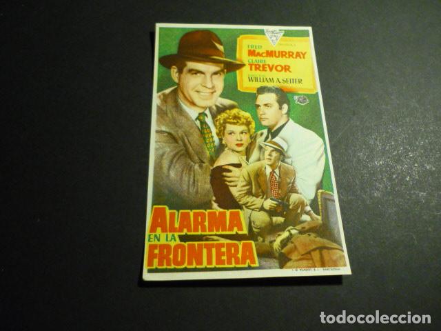 Cine: ALARMA EN LA FRONTERA PROGRAMA DE CINE SIN PUBLICIDAD - Foto 1