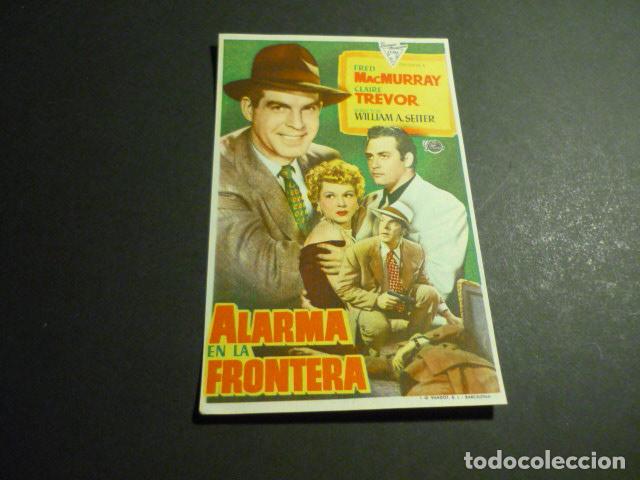 Cine: ALARMA EN LA FRONTERA PROGRAMA DE CINE SIN PUBLICIDAD - Foto 1
