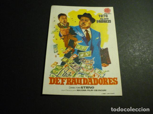 Cine: LOS DEFRAUDADORES PROGRAMA DE CINE SIN PUBLICIDAD - Foto 1