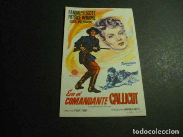 Cine: ERA EL COMANDANTE CALLICUT PROGRAMA DE CINE SIN PUBLICIDAD - Foto 1
