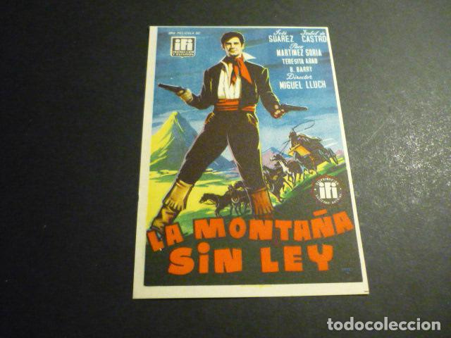 Cine: LA MONTA&Ntilde;A SIN LEY PROGRAMA DE CINE SIN PUBLICIDAD - Foto 1