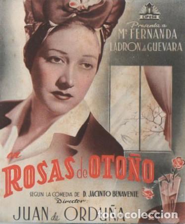 Cine: PROGRAMA DOBLE DE CINE: ROSAS DE OTO&Ntilde;O PC-7488 - Foto 1
